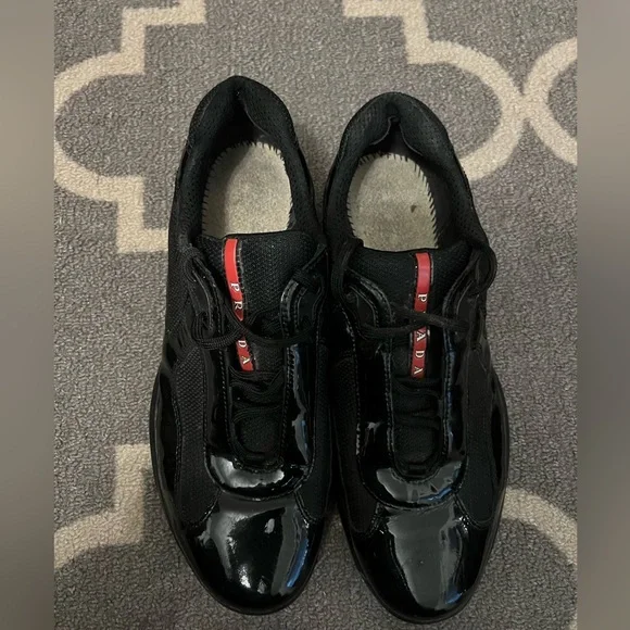 Prada | Shoes | Mens Prada Fashion Sneakers Size | Poshmark display picture 2